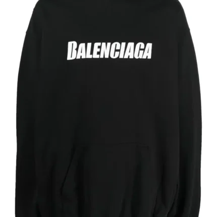 Balenciaga Destroyed cotton hoodie