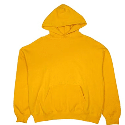 Fear-of-God-Essentials-Graphic-Pullover-Hoodie-Yellow-front-side