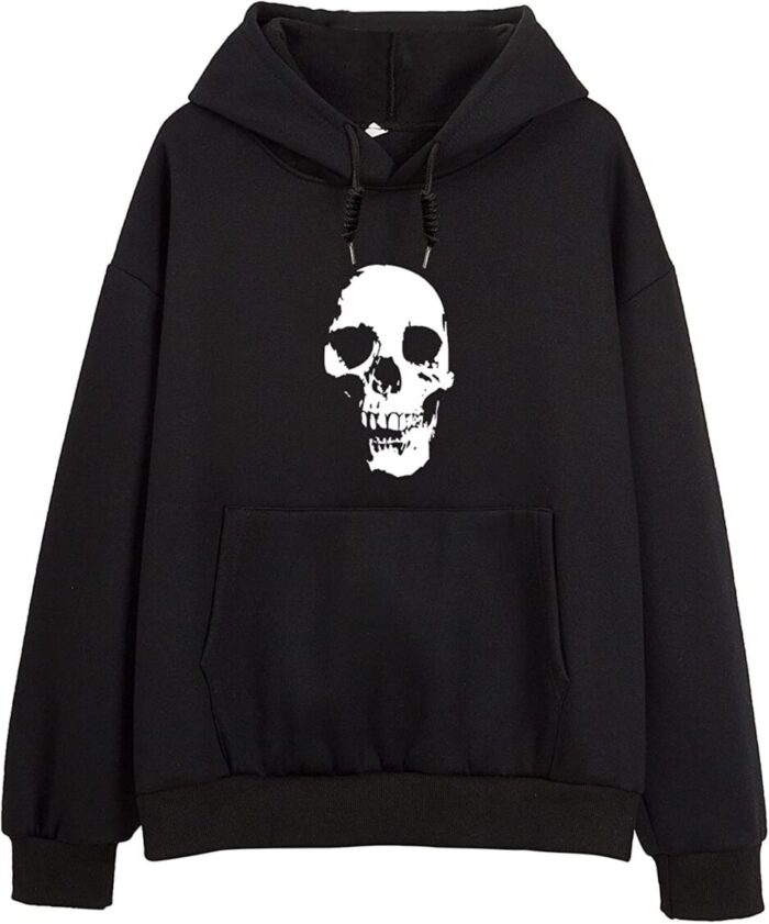 Skull drawing hoodie
