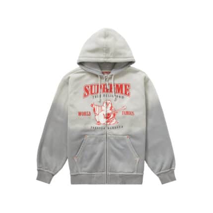 Supreme-True-Religion-Zip-Up-Hooded-Sweatshirt-–-Grey